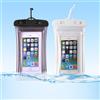 Generic Confezione da 2 custodie impermeabili per cellulare, per iPhone 16, 15, 14, 13, 12 Pro Max Plus XR e Galaxy S24, S23, S22, IPX8, per sport all'aria aperta (bianco, nero)