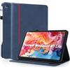AsWant Custodia Cover per Huawei Mediapad M5 Lite 10,Blu | Slim PU,Ultra Sottile in PU Pelle,Supporto,Scomparto per schede,Custodia per Huawei Mediapad M5 Lite