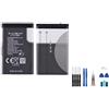 Generic Batteria BL-4C 3.7V 890mAh compatibile con Nokia X2 Battery 2690, 5100, 6100, 6125, 6131, 6170, 6260, 6300, i7200, 7270