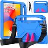 RollinCase Custodia per Huawei MatePad SE 11 Pollici Tablet 2024, Blu | Leggera Antiurto Cover per Bambini, con Cavalletto e Spallacci