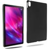 REY Cover in Gel TPU Nera per Lenovo Tab P11 11 - P11 Plus 11, Ultra Sottile 0,33 mm, Morbido Flessibile, Custodia Silicone