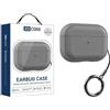 Generic Case XDcase Lychee Texture TPU Auricolari Custodia con fibbia per AirPods Pro 3 (Grigio)