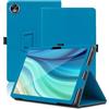 Envibe Custodia per DOOGEE T40 Pro 12 Pollici, Cover Tablet DOOGEE T40 Pro, Copertura Protettiva Pieghevole con Supporto per Matita e Cinturino da Polso, Protezione Completa. (Azzurro)