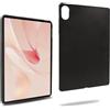 REY Cover in Gel TPU Nera per HUAWEI MATEPAD AIR 12 2024 - MATEPAD AIR 12 2025, Ultra Sottile 0,33 mm, Morbido Flessibile, Custodia Silicone