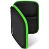 deleyCON Cover Custodia per Dispositivi di Navigazione - 4,3 & 5 Pollici (14,6 x 9,3 x 3,4 cm) - Resistente & Antiurto - 2 Tasche Interne - Verde