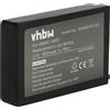 vhbw batteria sostituisce BT-20L, 496461-0450, BT-20LB, 496466-1130 per lettore di codici a barre, POS (1800mAh, 3,7V, Li-Ion)