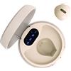 eleror Mini Sleep Earbuds Bluetooth Tiny Headphone True Wireless Earpiece with Charging Case Handsfree for iPhone and Android Phones (Single Beige)…