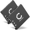 subtel 2x Batteria compatibile con Casio Exilim EX-FS10, EX-S10, NP-60 | 720mAh, 3.7V, Ioni di Litio per Casio Exilim EX-S12, EX-Z19