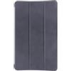 REY Custodia Smart Cover pieghevole per SAMSUNG GALAXY TAB A 10.1 2016 (T580), Flip Smart Cover, Custodia protettiva, Nero