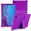 YGoal Custodia per Lenovo Tab M10 (3rd Gen) 10.1 - Leggera Custodia Protettiva Antiurto per Bambini Morbida Silicone Case Cover per Lenovo Tab M10 3 10.1 2022 TB-328FU/328XU, Viola
