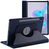 ebestStar - Cover per Samsung Galaxy Tab S6 10.5 T860/T865, Custodia Protezione Rotazione 360, Pelle PU, Blu scuro