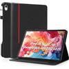 AsWant Custodia per iPad (A16) 11a/10a Generazione 2025/2022,Nero | Auto Sonno/Veglia,Ultra Sottile in PU Pelle,Supporto,Scomparto per schede,Cover per iPad(A3354 A3355 A3356 A2696 A2757 A2777)