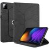 Succtopy Cover Compatibile con Xiaomi Pad 7/Pad 7 Pro 11.2 Pollici 2025 Cover in Pelle PU con 360 Gradi di Rotazione Custodia Protettiva con Porta Penna Nero