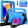 RollinCase Custodia per Xiaomi Redmi Pad SE 8.7 Pollici 4G 2024, Blu | Leggera Antiurto Cover per Bambini, con Cavalletto e Spallacci