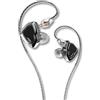 Hidizs MS2 PRO - Auricolari Iem cablati, driver doppi magnetici da 10,2 mm, monitor in-ear Hybird 1DD+1BA, stampaggio integrato in lega di zinco, filtri pneumatici per musicisti audiofili, cavo OFC