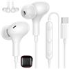 ACAGET In-Ear Auricolari USB C Magnetico per Samsung Galaxy S26 A16 A17 A56 | Cuffie USB C con Filo per Redmi Note 15 Pro+ per iPhone 17 16 15 Pro Max Pixel 10 9a per OnePlus 15R per HONOR 400 200 Lite