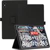 AKNICI Custodia Cover per TECLAST P30T Tablet 10.1 Pollici, Pelle PU Cover Custodia Protettiva con Cinghia di Sicurezza e Magnete e Funzione di Supporto
