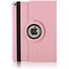 FuriGer Custodia per iPad Pro da 12,9, con supporto girevole a 360°, con custodia protettiva intelligente per Apple Pro da 12,9, colore: Rosa