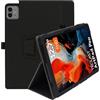 ELYCO Custodia Compatibile con TECLAST ArtPad Pro 12.7 Pollici, Nero | Sottile Leggero Cover con Supporto per Matita e Cinturino, Custodia in PU Case con Multi-Angolo Regolabili