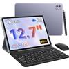 Blackview Link8 Tablet 13 Pollici,Android 15 Tablets con Tastiera Penna,36GB RAM+256GB ROM,90Hz Octa Core G100 Tablet 8400mAh,16MP+13MP 2K FHD Display/Gemini AI/Widevine L1/5G WiFi/GPS/Facciale ID