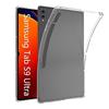 GIOPUEY Cover per Samsung Tab S10 Ultra/S9 Ultra, Scocca posteriore in TPU morbido, Copertura sottile, Protezione Airbag, Custodia Compatibile con Samsung Tab S10 Ultra/S9 Ultra-trasparente