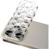 Generic Confezione da 5 pellicole protettive per obiettivo della fotocamera per iPhone 15 Pro e iPhone 15 Pro Max, in vetro temperato, durezza 9H, ultra HD, antigraffio, facili da installare, compatibili con