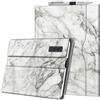 FINTIE Custodia per Microsoft Surface Go 4/3/2/1 10 Pollici | (2023/2021/2020/2018) - [Multi-angli] Portfolio Business Cover, Compatibile con Tastiera Type Cover, Marble Bianco