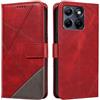 XINNI Cover per Motorola Edge 70 Fusion Custodia | Cellulare Libro Antiurto Flip Pelle PU/TPU