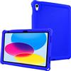 TECHGEAR Custodia Protettiva Progettata per iPad 10 Generazione 2022 10,9, Cover Antiscivolo in Silicone Morbido e Resistente agli urti Con Pellicola Protettiva, Cover iPad 10 Idiale per bambini