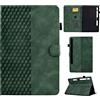 CASAFUNY Custodia Samsung Galaxy Tab S8 2022/Samsung Galaxy Tab S7 2020 11 Pollici, Custodia Protettiva Magnetica Cover con Auto Sonno/Sveglia per SM-T870/SM-T875/SM-X700/SM-X706, Verde