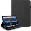 LSPCASA Custodia per Samsung Galaxy Tab A11 Plus/A11+ 2025/Galaxy A9 Plus 2023 11 Pollici SM-X230/X235/X236B/X210/X215/-X216B PU Leather Cover Con Portapenne Supporto Folio Slot Per Carte Tablet Cover Nero