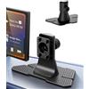 Y-METDRIVING Carplay - Supporto per schermo portatile CarPlay da 7/9/10,3, supporto GPS con base adesiva extra large sostituibile, supporto regolabile per cruscotto per dispositivi di gioco auto
