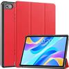 Kepuch Custer Cover per Teclast M40 Plus/P40HD/P30S 10.1,PU-Pelle Case Custodia per Teclast M40 Plus/P40HD/P30S 10.1 - Rosso
