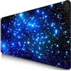 SIDORENKO XXL Gaming Mousepad - 900 x 400 mm - Bordi Senza Frange - Antiscivolo - XXL Tappetino Mouse I Desk Pad - la Superficie Speciale migliora la velocità e la precisione I Blu