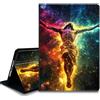 Bxgolkgd Custodia per tablet per iPad di quinta generazione, iPad Pro 11 (M4) 2024, custodia antiurto con supporto con dissipazione del calore, funzione di accensione/spegnimento automatico, Gesù