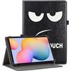 Vakarey Custodia Tablet 10.1 Pollici Universale per Doogee U11/U11 Pro/Tab G6/Tab A9 10 Pollici/A9 Pro+ Cover Tablet 11 Pollici,Occhio
