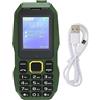 Lazmin112 Telefono Cellulare per Anziani, Doppia Scheda SIM 2G, Telefono Cellulare con Doppio Standby, Bluetooth, Pulsante Grande, Altoparlante Trasparente, Batteria Grande da 5800 MAh,