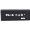 Lazmin112 Mini Router WiFi, Router Wireless USB, Mini Router WiFi 3G / 4G Portatile, 150 Mbps, Compatibile con Tutti i sistemi operativi, Plug And Play (Nero)