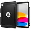 Spigen Cover Rugged Armor Compatibile con iPad 11 Generazione A16 (2025), iPad 10 Generazione 10.9 polici (2022) - Nero