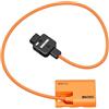 ZGCINE Batteria Dummy da D-Tap a LPE6P per Canon EOS R5 Mark II / R6 Mark II, con connettore D-Tap girevole a 180°, connettore angolare Lemo a 2 pin e indicatore LED, per alimentazione V-Mount & Gold