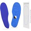 Hgsxst Solette per Airtag Tracking AirTag Tracker e bambini e adulti, comodi inserti per scarpe montati in modo sicuro per calzature, blu (155-170 mm)