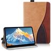 AsWant Custodia Cover per iPad (A16) 11ª/10ª Gen,Marrone | Tasca Frontale,Pelle Ultra Sottile PU,Funzione Stand,Protettiva Cover per iPad A16