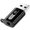 Mepsies Adattatore Audio da USB a Jack 3,5 mm, Scheda Audio Esterna USB | Adattatore Jack da USB a AUX Stereo, Compatibile con Portatile, PC Desktop, Cuffie, Altoparlanti, Console di Gioco e Altro