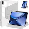 Generico DayQiQiPu Custodia protettiva per Huawei MatePad Pro 10,8 Pollici MRX-W09/W19/W29/W39 Pelle PU Rotazione a 360° Stand Slim Cover con supporto per matita Auto Sveglia/Sonno,Grigio Spazio