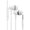 pluX Auricolari in-ear ad alta risoluzione con bassi extra, con isolamento acustico, auricolari con microfono per iPhone, iPod, iPad, MP3, Huawei, Samsung, auricolari leggeri con controllo del volume jack