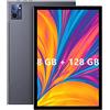 TANYIMING Tablet Android da 10,1 pollici, 4G LTE Dual SIM, 8 GB di RAM 128 GB di memoria, supporta estendere 1 TB, IPS Touchscreen, doppia fotocamera, WiFi/WLAN/Bluetooth/GPS, TYD-109