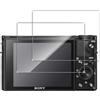 Natbok 2 Pezzi Vetro Temperato per Sony RX100 VII Pellicola Prottetiva, Anti Graffio, Durezza 9H, 0,33mm Trasparente, Senza Bolle, Anti-Impronte Film, Facile da Installare