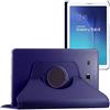 ebestStar - Cover per Samsung Galaxy Tab E 9.6 T560, T561, Custodia Protezione Rotazione 360, Pelle PU, Blu scuro