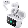 Force Play Auricolari True Wireless ANC con touch screen Play Touch Bianco Garanzia A Vita