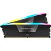 CORSAIR VENGEANCE RGB DDR5 48GB (2 x 24GB) Fino a 6400MHz INTEL RAM | Memoria Per Computer Desktop, Compatibile con Intel XMP 3.0, CL36, Nero, CMH48GX5M2B6400C36